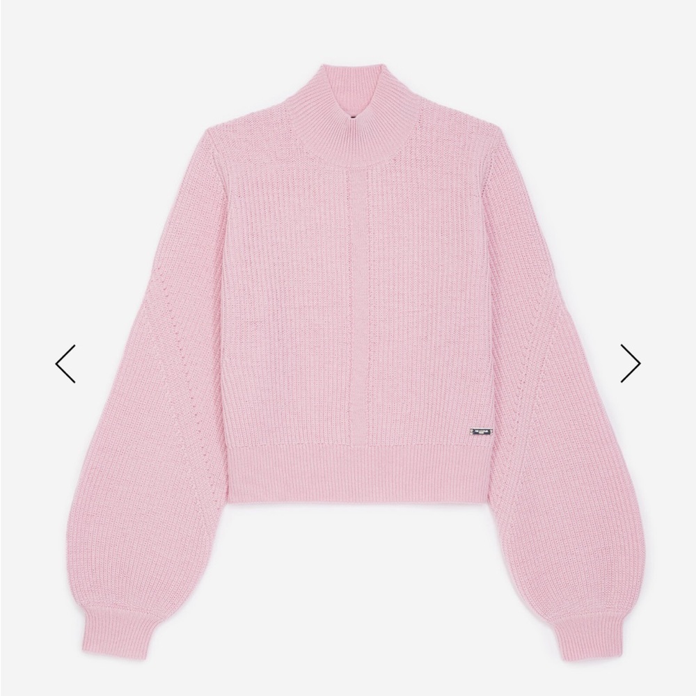 The Kooples pink soft wool sweater